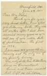 Laura Ingalls Wilder Autograph Letter Signed -- ''...I am glad you like my books...I think little schools are best...''